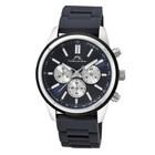 Porsamo Bleu Logan Chronograph Quartz Black Dial Mens Watch 1451BLOR
