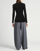 Agnona Womens Turtleneck in Black