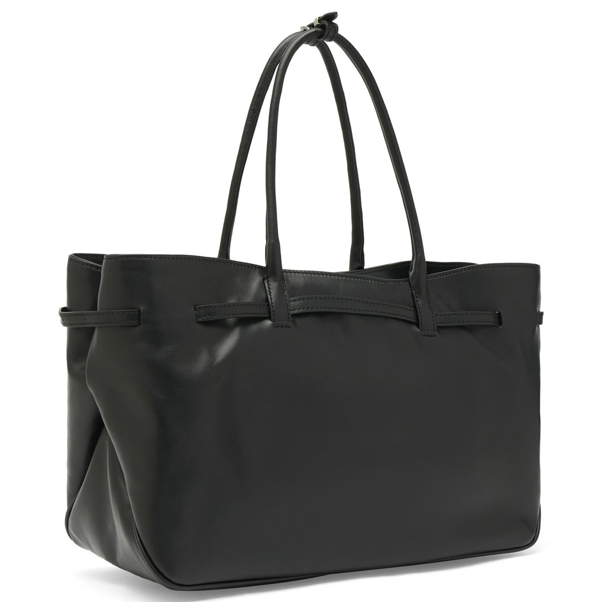 MARGESHERWOOD Women's Grandma  Bag - Large in Black Plain 