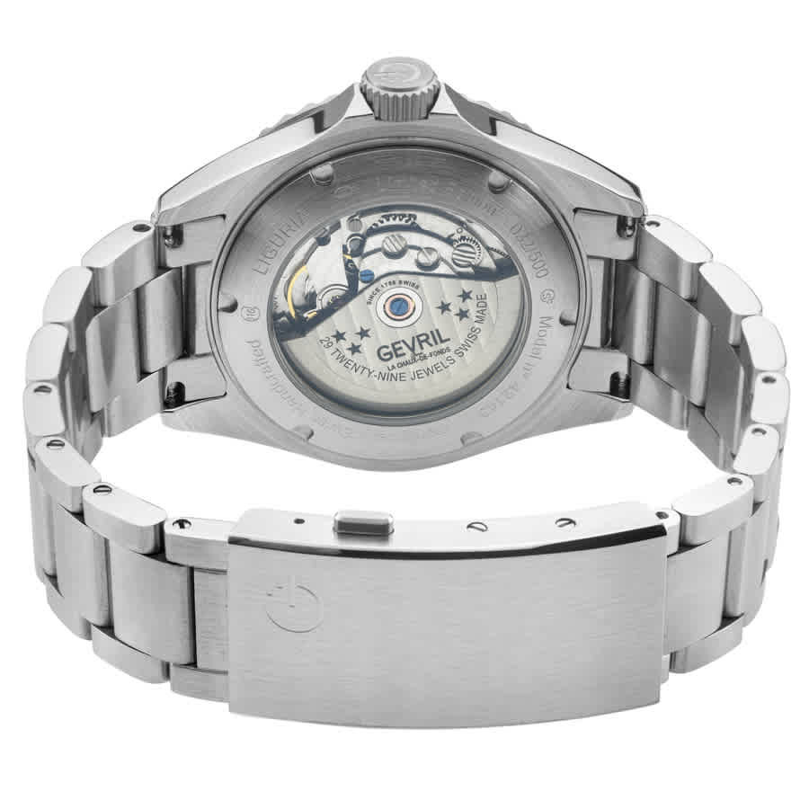 GV2 by Gevril Liguria Automatic Blue Dial Mens Watch 42143