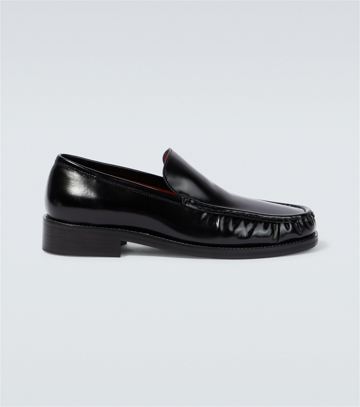 Acne Studios - Embellished leather loafers Acne Studios
