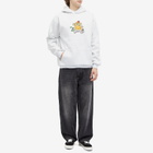 Lo-Fi Men's Art Monkey Hoodie in Ash