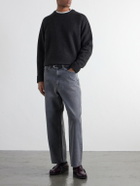A.PRESSE - Paneled Wool Sweater - Gray