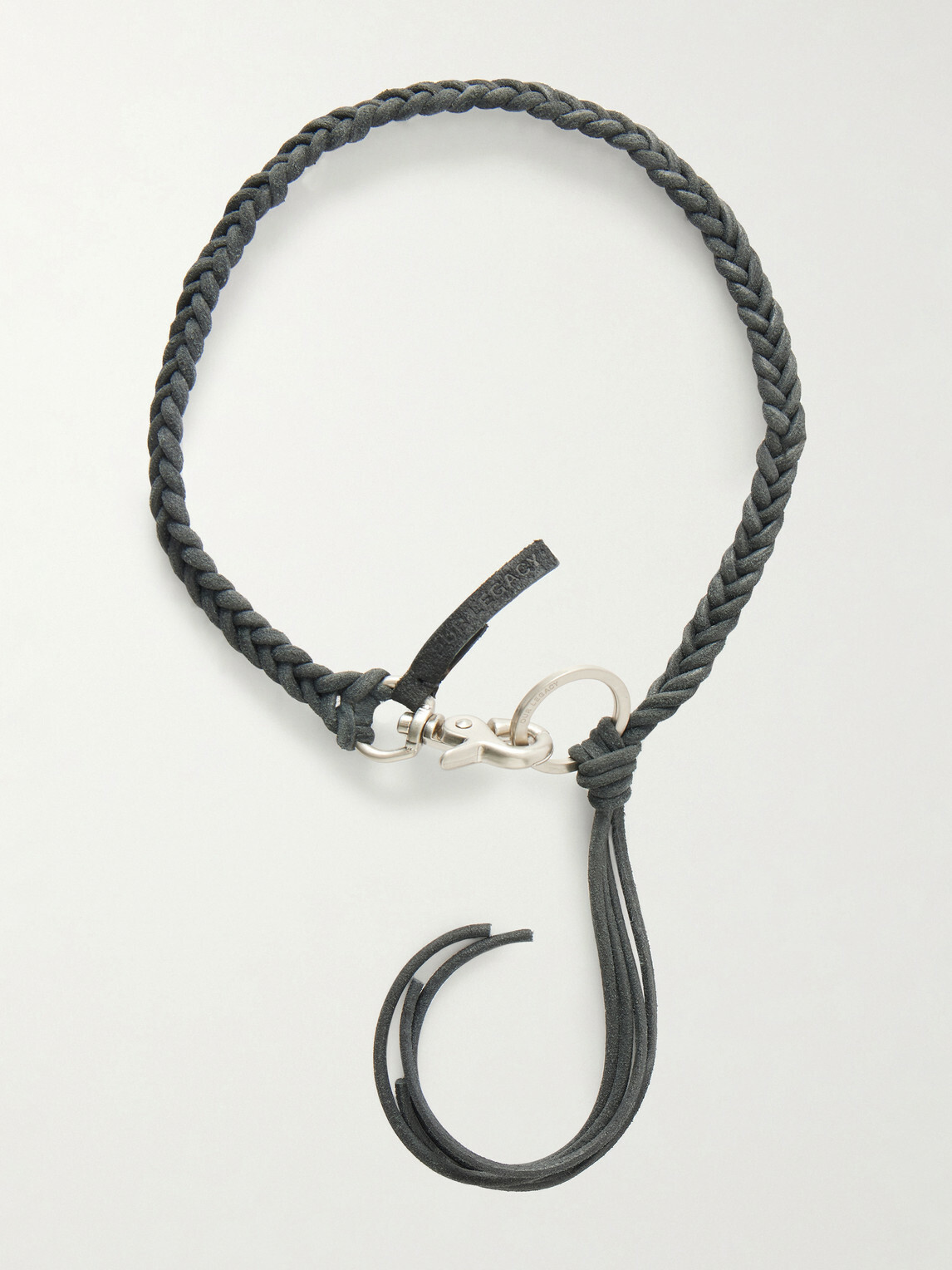 Our Legacy - Ladon Braided Suede Keychain