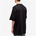424 Men's Faded Dye Graphic T-Shirt in Black