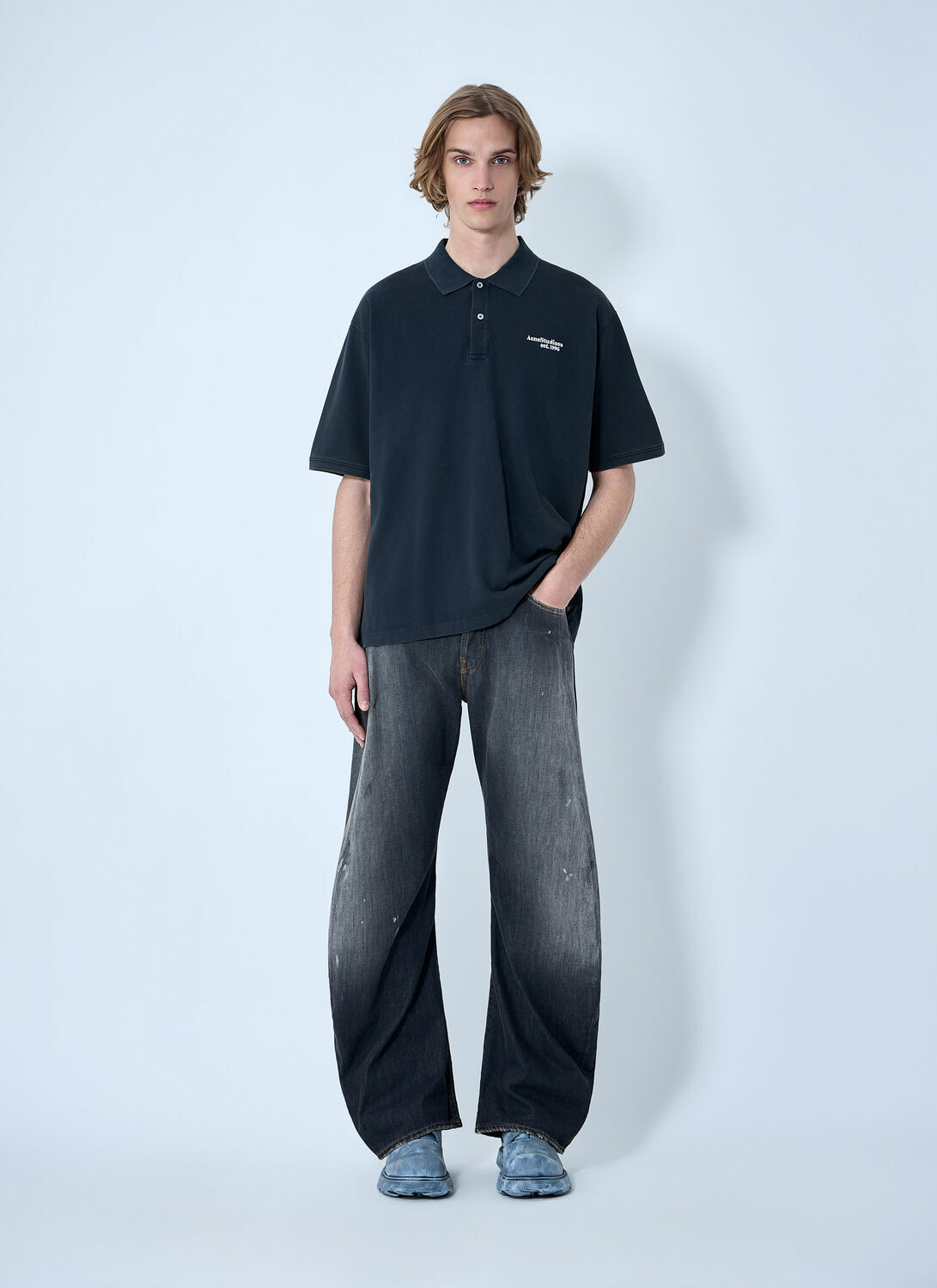 Acne Studios Piqué Polo Shirt