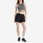 ON Women's Studio Knit Crop Top in Rock/Glacier