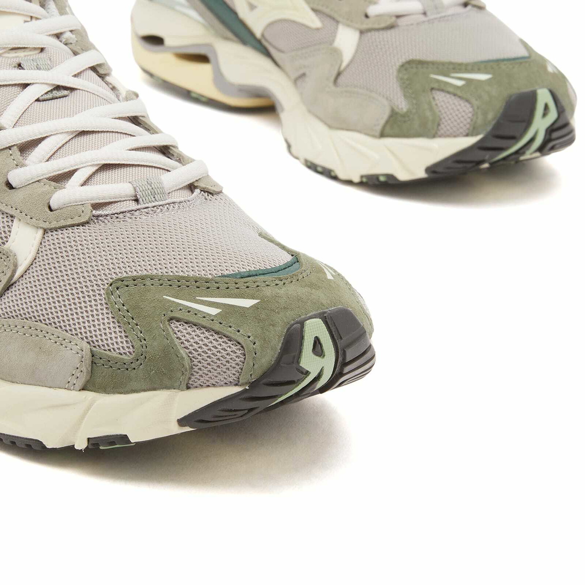 Mizuno Men's Wave Rider 10 Premium in Opal Grey/Pristine