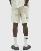 Wax London KURT SHORT DOODLE EMBROIDERY White Mens Casual Short