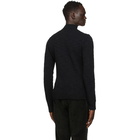 Dolce and Gabbana Black Wool Sweater