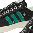 Adidas x SFTM Campus 80s Sneakers in Black/Cream White/Green