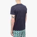 Moncler Men's Multi Logo T-Shirt in Navy