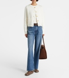 Velvet Mahal cotton and cashmere cardigan