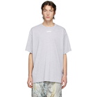 Off-White Grey Airport Tape T-Shirt