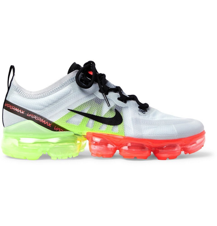 Photo: Nike Running - Air VaporMax 2019 Ripstop Running Sneakers - Gray