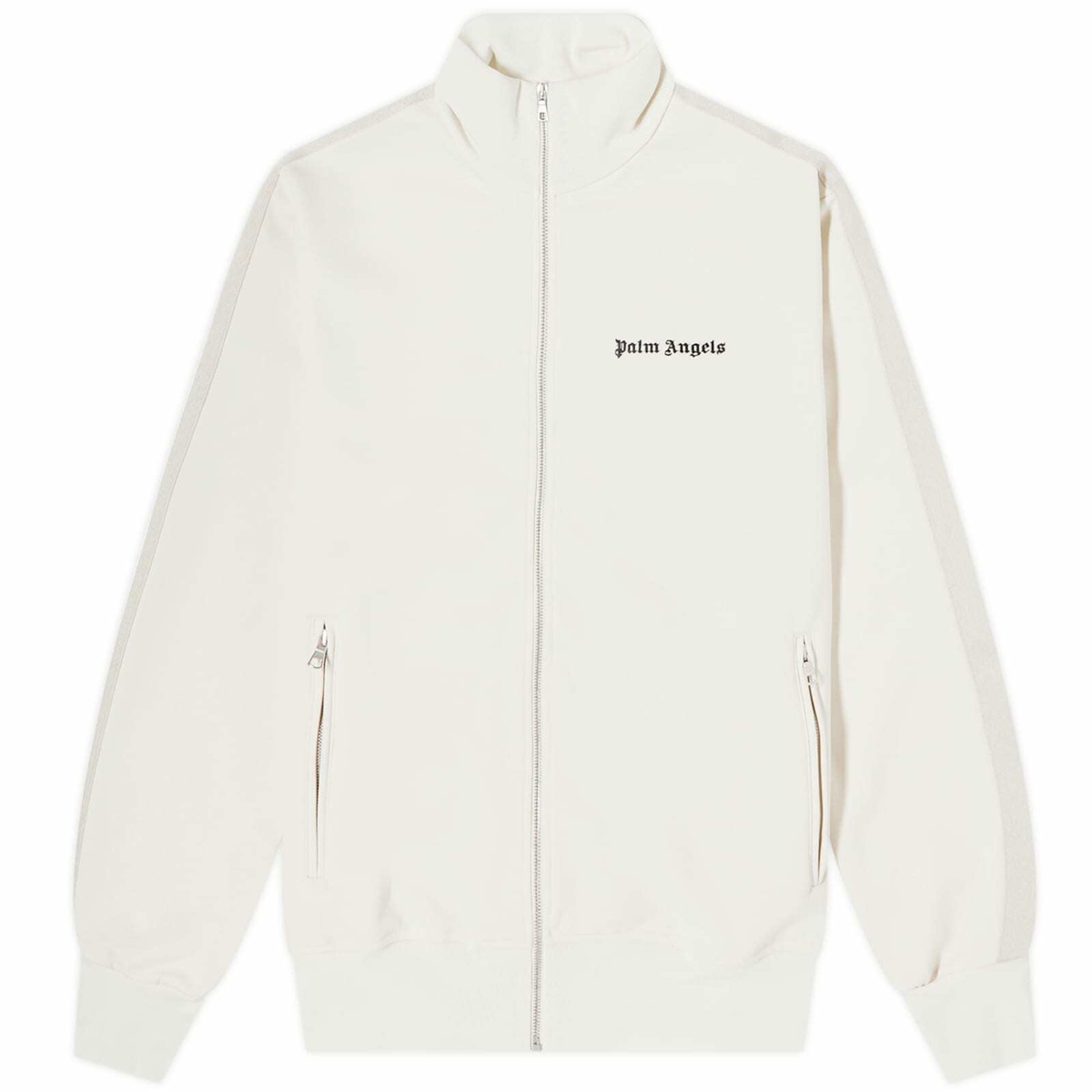 Photo: Palm Angels Men's New Classic Track Jacket in Butter