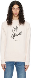 Maison Kitsuné Off-White 'Café Kitsuné' Sweatshirt