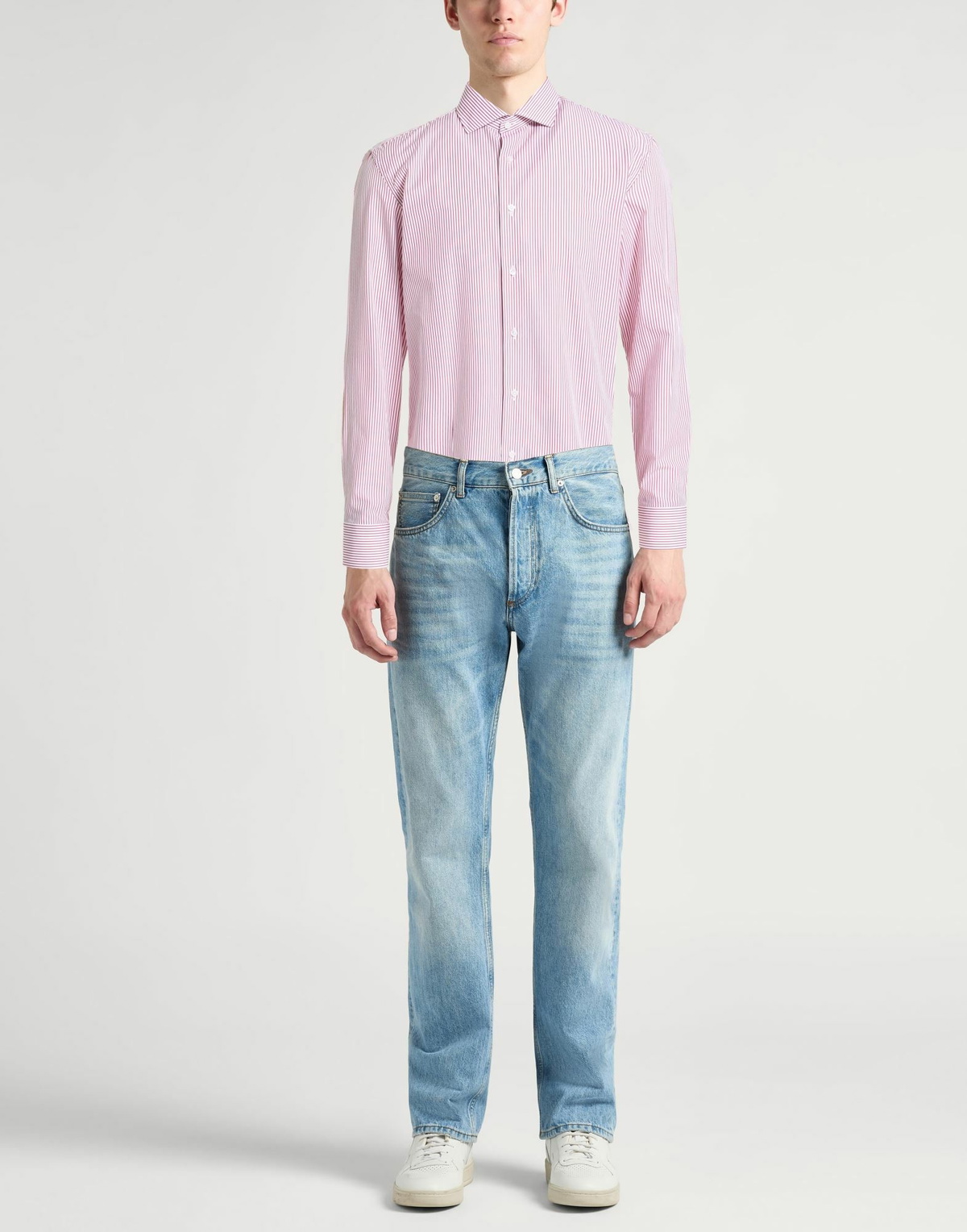 Caruso Mens Shirt in Red