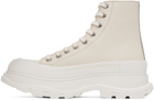 Alexander McQueen Off-White Tread Slick Sneakers