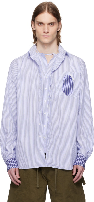 Photo: Ottolinger Blue Oversized Shirt