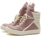 Rick Owens Women's Geobasket Sneakers in Pink