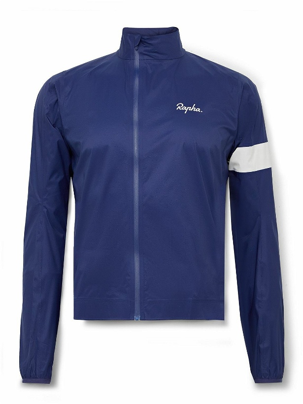Photo: Rapha - Core Rain II Slim-Fit Nylon Cycling Jacket - Blue