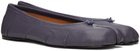 Maison Margiela Blue Tabi Ballerina Flats