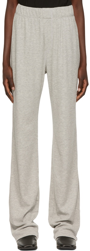 Photo: ÉTERNE Gray Thermal Lounge Pants