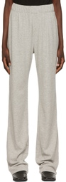 ÉTERNE Gray Thermal Lounge Pants