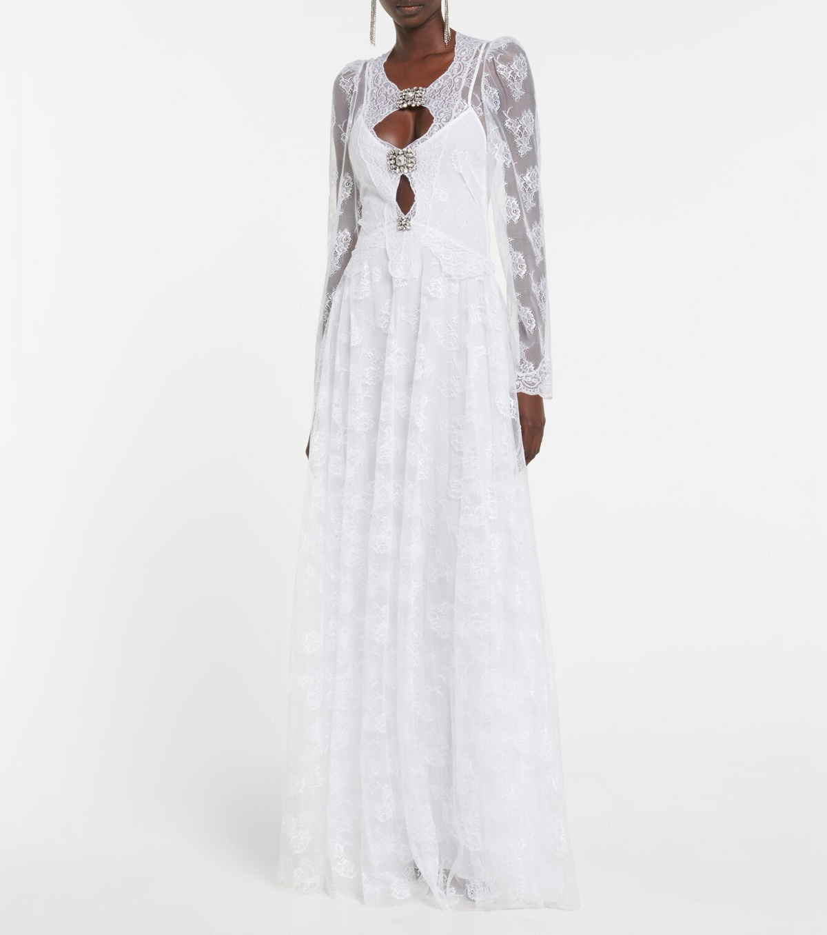 Christopher Kane - Embellished cutout lace gown Christopher Kane Christopher Kane - Embellished cutout lace gown Christopher Kane