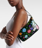 Gucci Lady Lunetta Small canvas shoulder bag