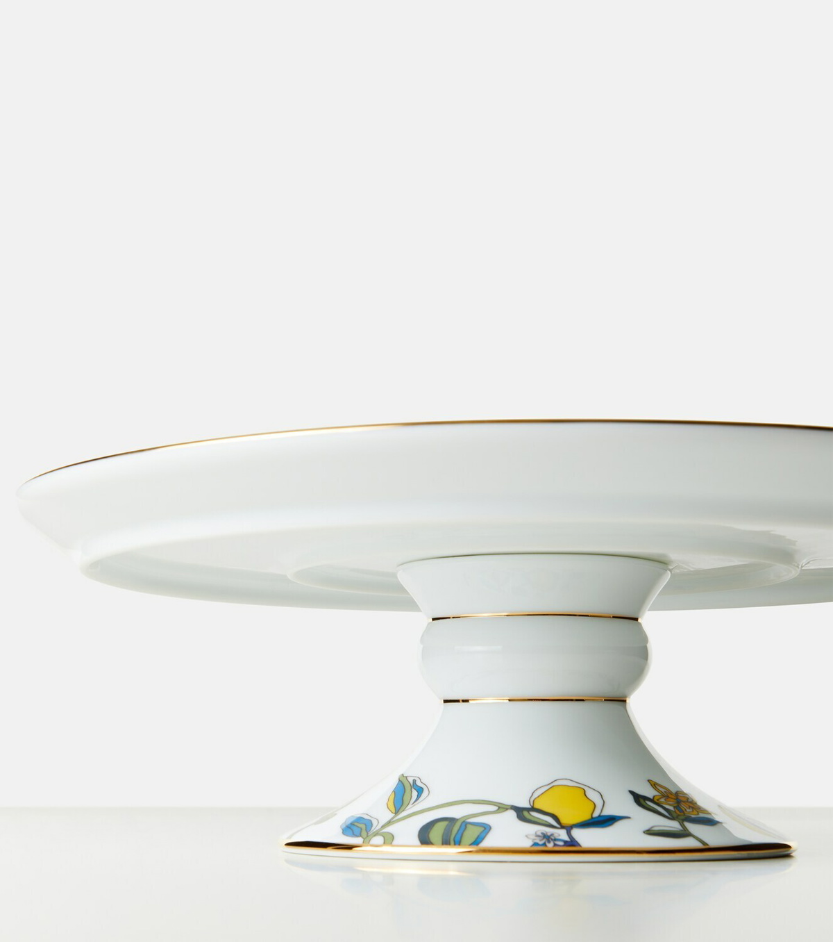 La DoubleJ Borboni White porcelain cake stand