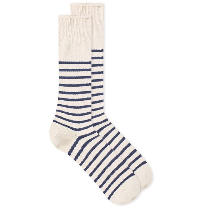Photo: Anonymous Ism Recycled Cotton Stripe Crew Sock