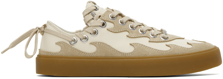 Photo: BLUEMARBLE Beige & Off-White Kellys Sneakers