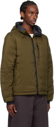 Canada Goose Khaki 'Black Label' Lodge Down Jacket
