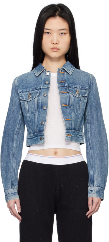 Photo: Alexander Wang Blue Trucker Denim Jacket
