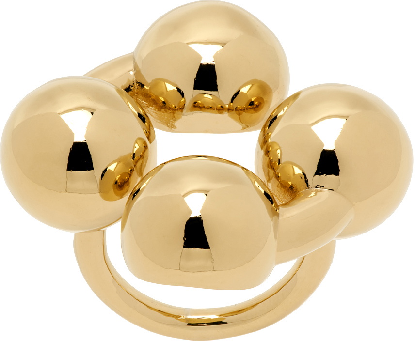 Lorette Colé Duprat Gold Quadri Ring