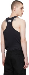 VTMNTS Black Barcode Tank Top