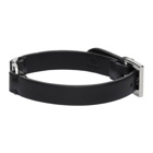 Valentino Garavani Black Palladium VLogo Bracelet