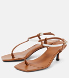 Toteme The Bicolor leather thong sandals