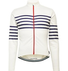 Cafe du Cycliste - Claudette Striped Cycling Jersey - White