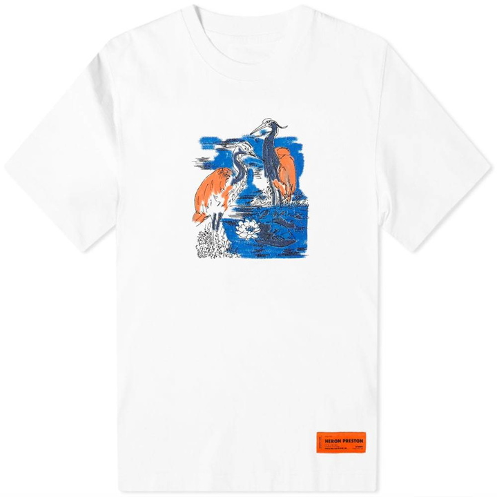 Photo: Heron Preston Embroidered Herons Regular Tee