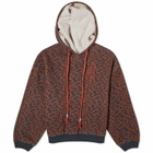 Arizona Love Women's Bandana Print Hoodie in Brown