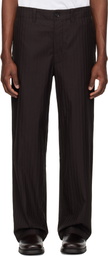 Lacoste Brown Twill Trousers