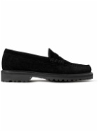 G.H. Bass & Co. - Weejun 90 Larson Suede Penny Loafers - Black