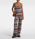 Missoni Zigzag lamé tank top