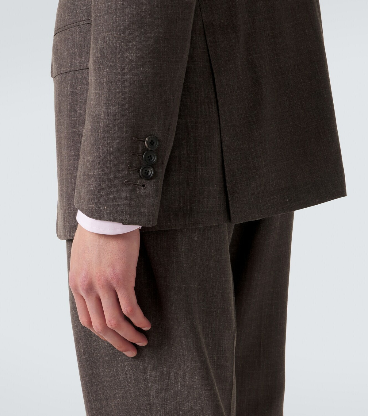 Thom Sweeney Wool, silk, and linen suit