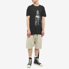 Rick Owens DRKSHDW Men's Gimp Print Level T-Shirt in Black