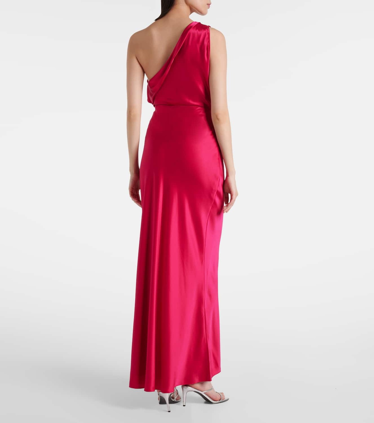 The Sei Bias silk satin maxi skirt