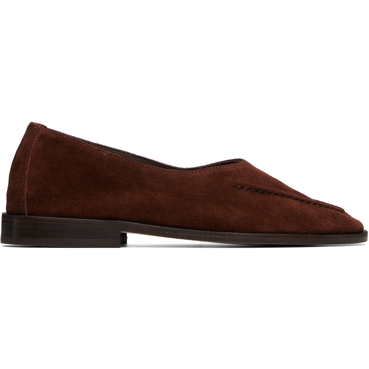 HEREU Brown Juliol W Calf Suede Loafers
